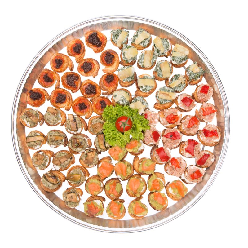 Canapés platter