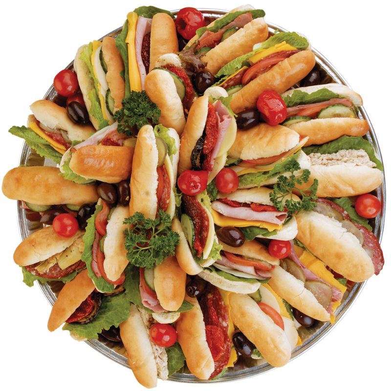 Cocktail sandwich platter (Vegetarian)